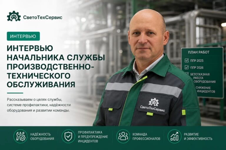 Интервью начальника службы ТО